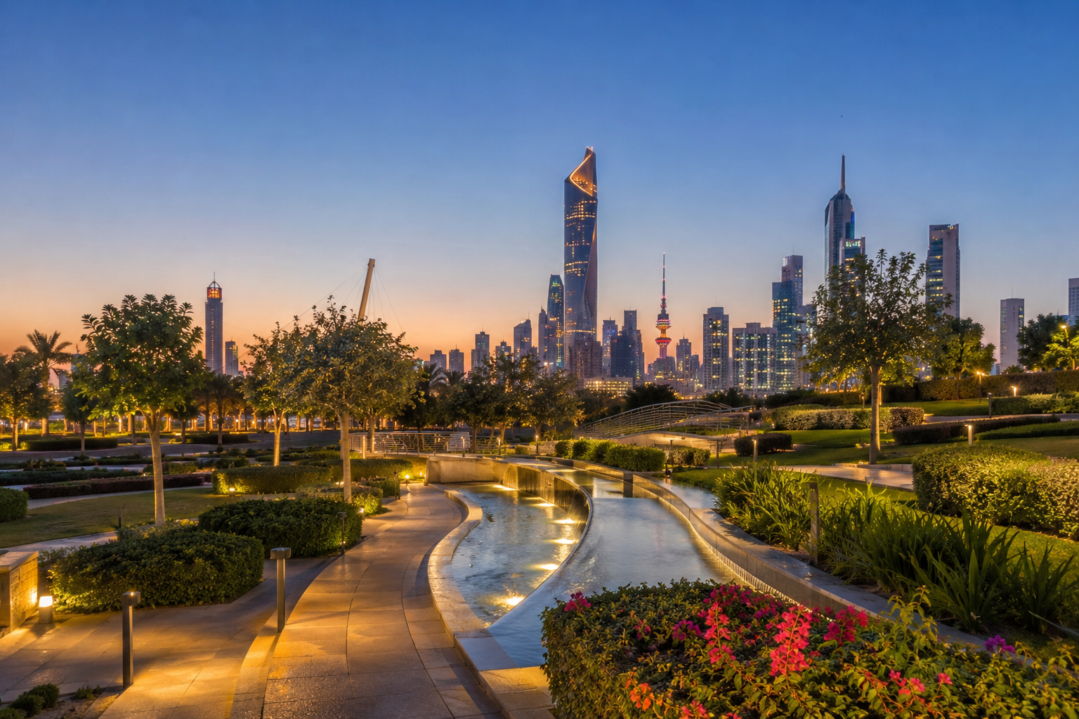 Al Shaheed Park is one of Kuwait’s